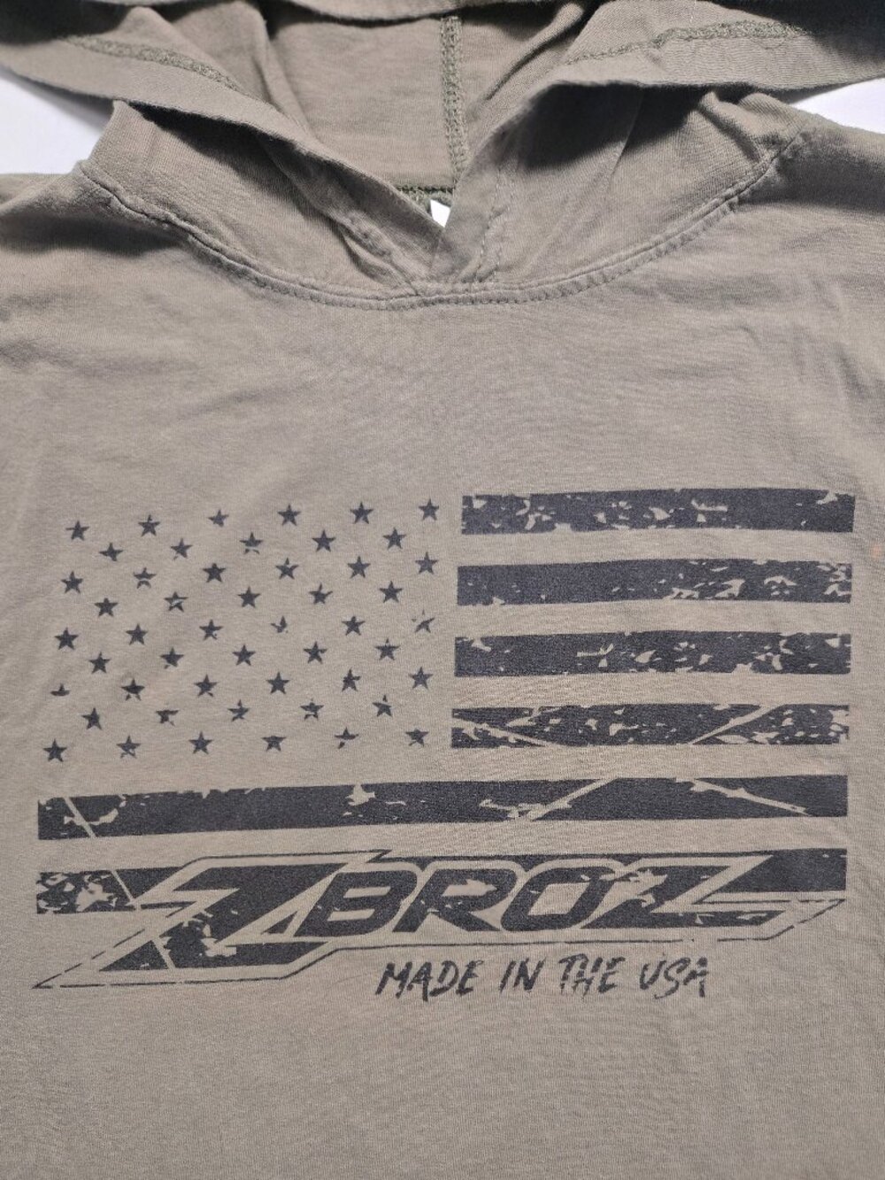 Z Broz Lightweight Long Sleeved Hoodie with Kangaroo Pouch